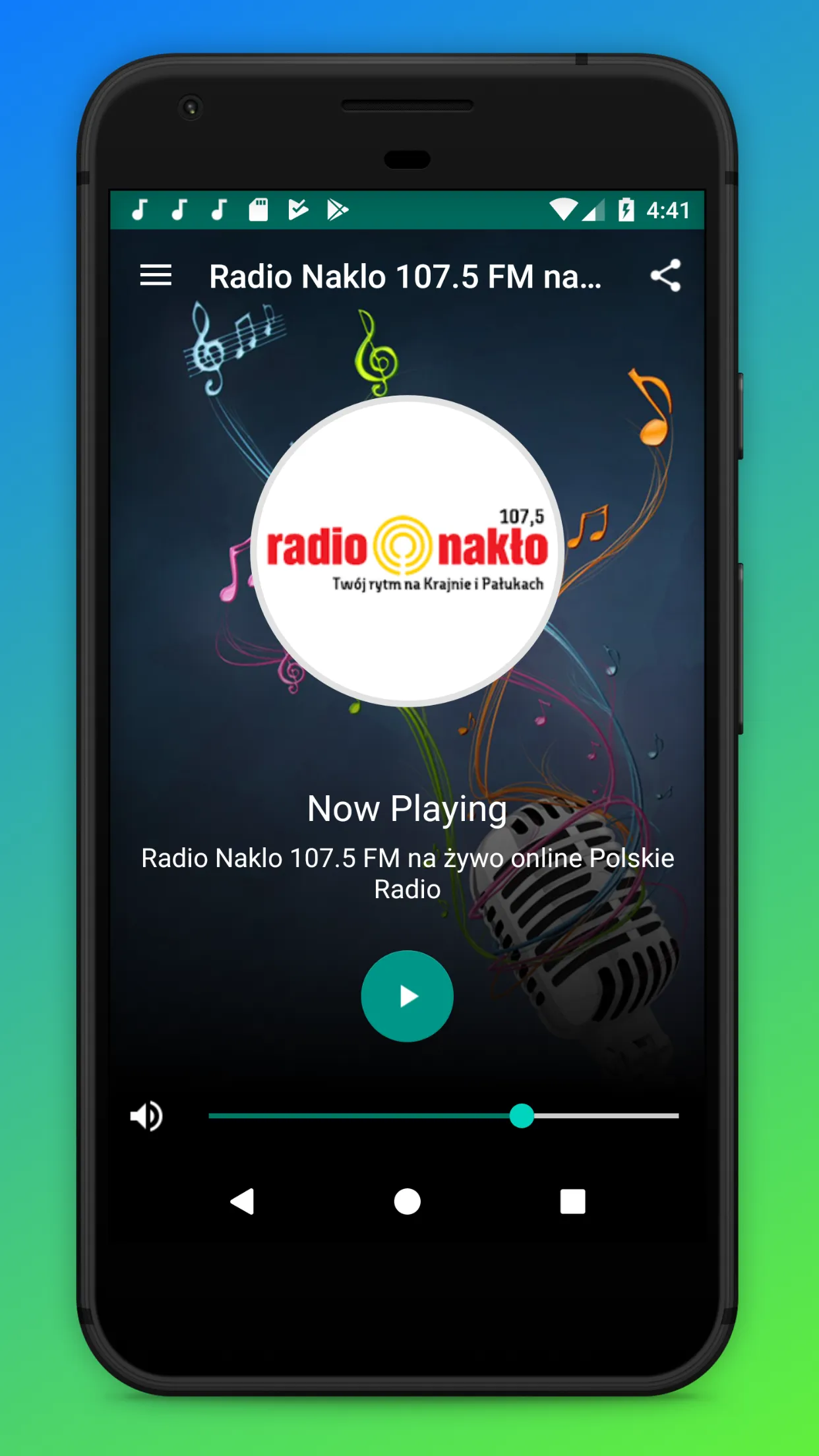 Radio Nakło 107.5 FM Polska | Indus Appstore | Screenshot