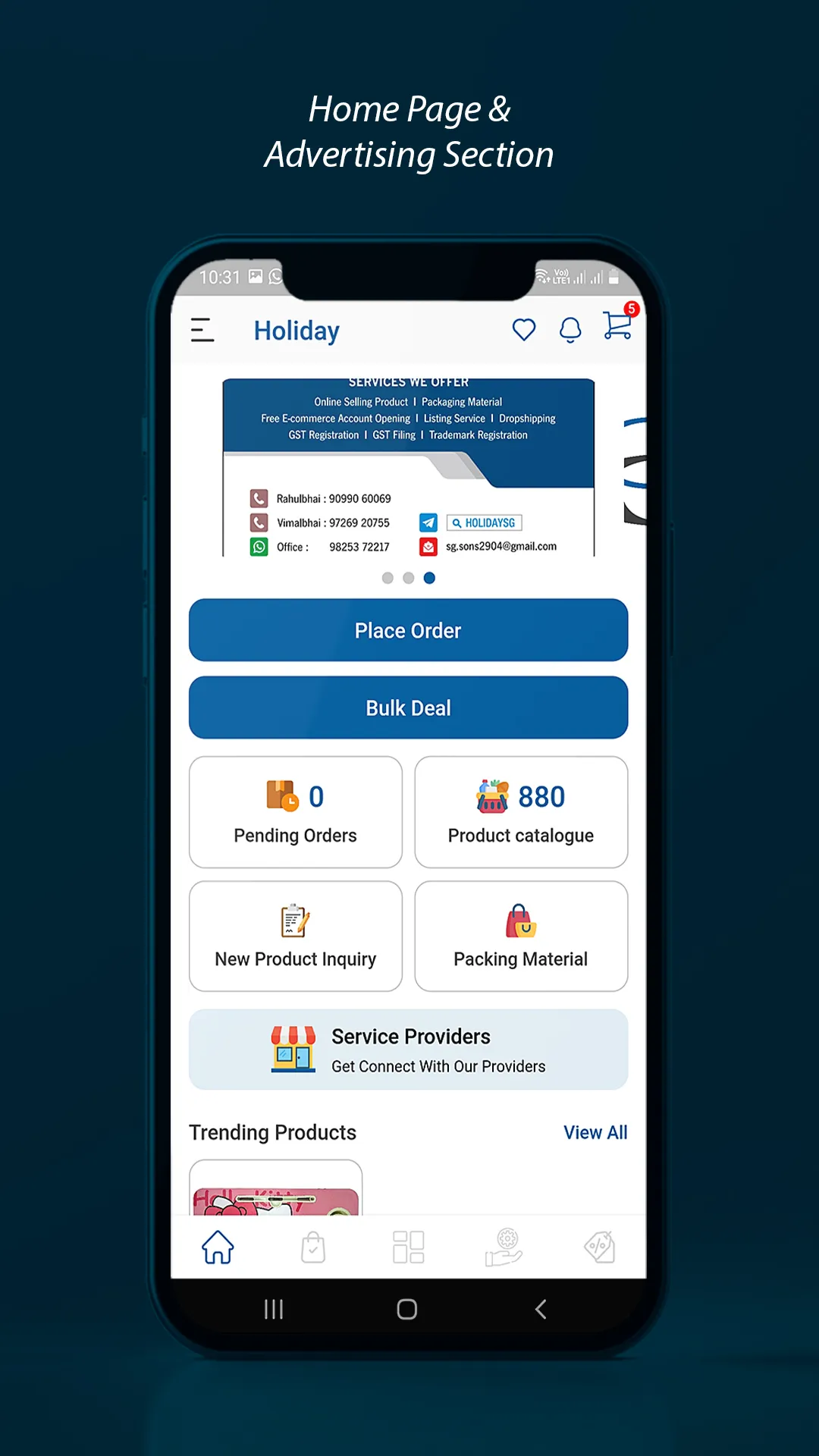 HOLIDAY WHOLESALE DROPSHIP B2B | Indus Appstore | Screenshot