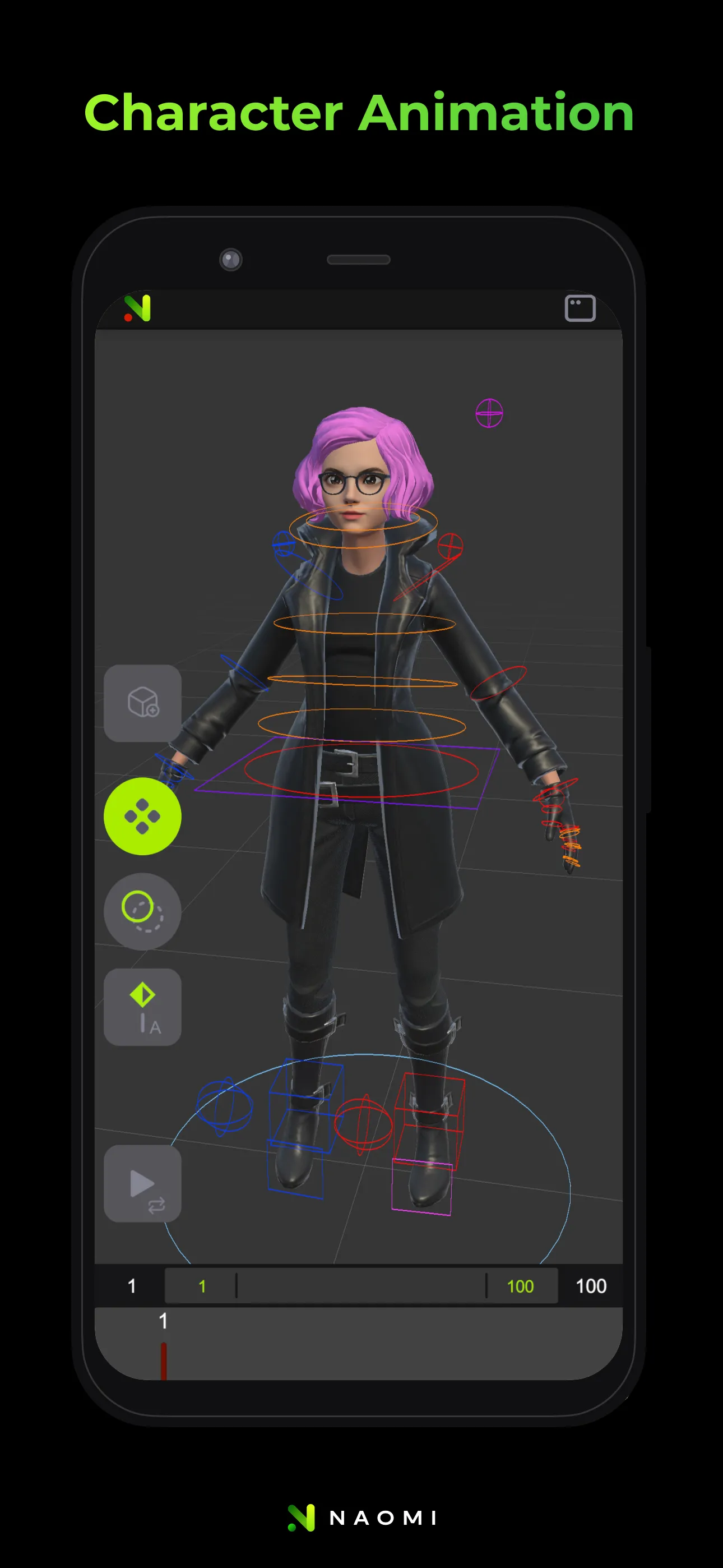 Naomi Animation | Indus Appstore | Screenshot