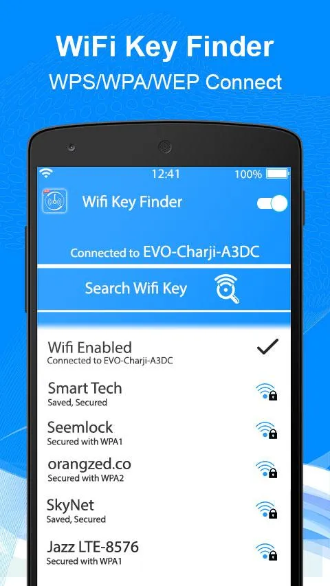 Wifi Password Show-Key Finder | Indus Appstore | Screenshot