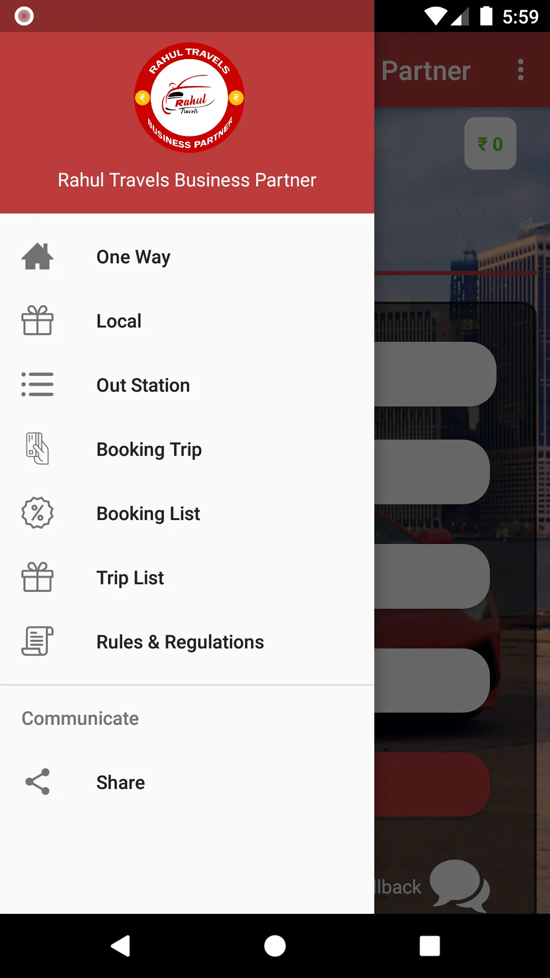 Rahul Travels Business Partner | Indus Appstore | Screenshot