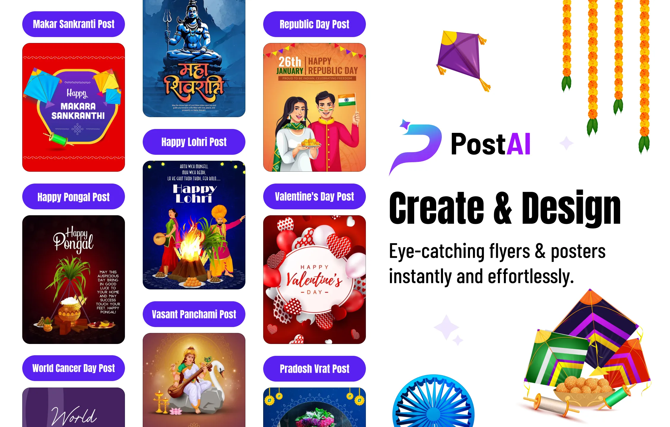 Festival Poster Maker : PostAI | Indus Appstore | Screenshot