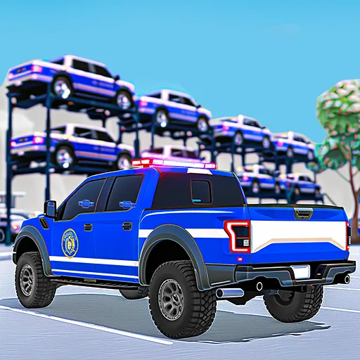 Multi Level Police Car Parking | Indus Appstore | Screenshot