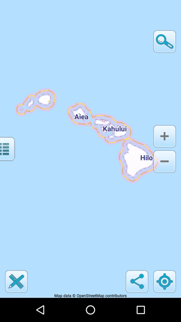 Map of Hawaii offline | Indus Appstore | Screenshot