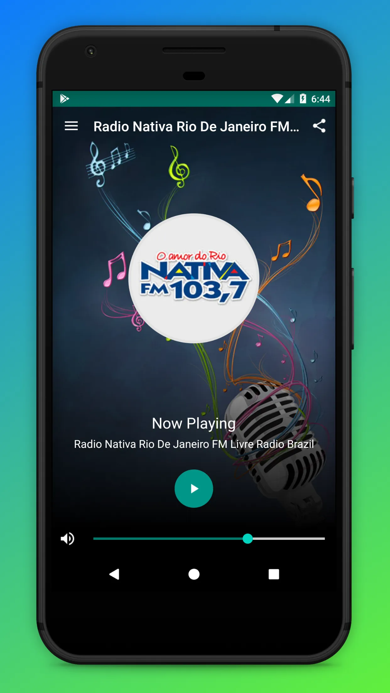 Radio Nativa FM RJ Ao Vivo App | Indus Appstore | Screenshot