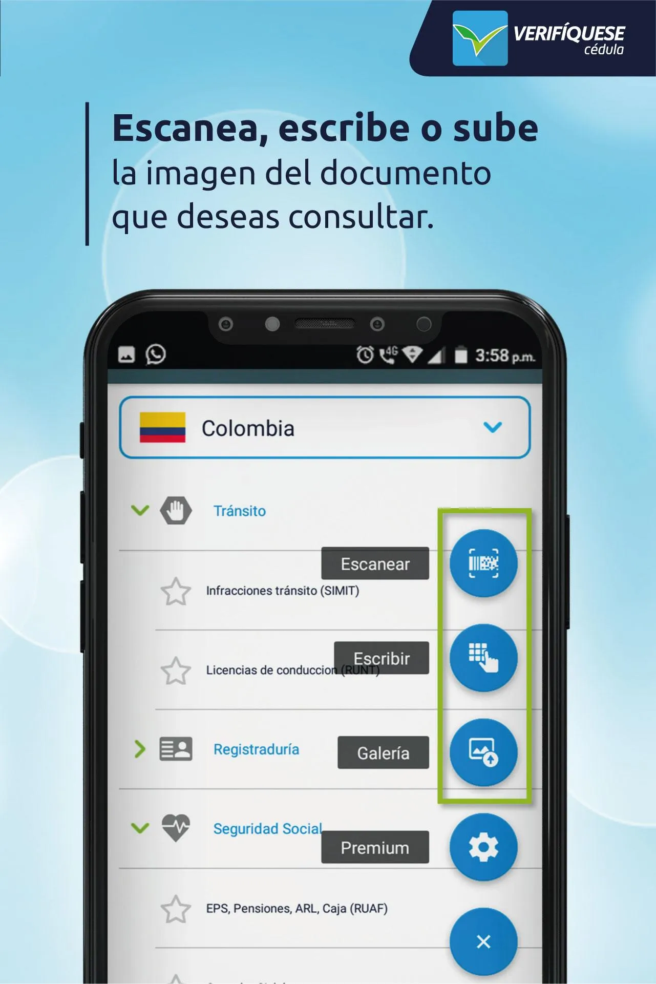 Verifíquese Cédula | Indus Appstore | Screenshot