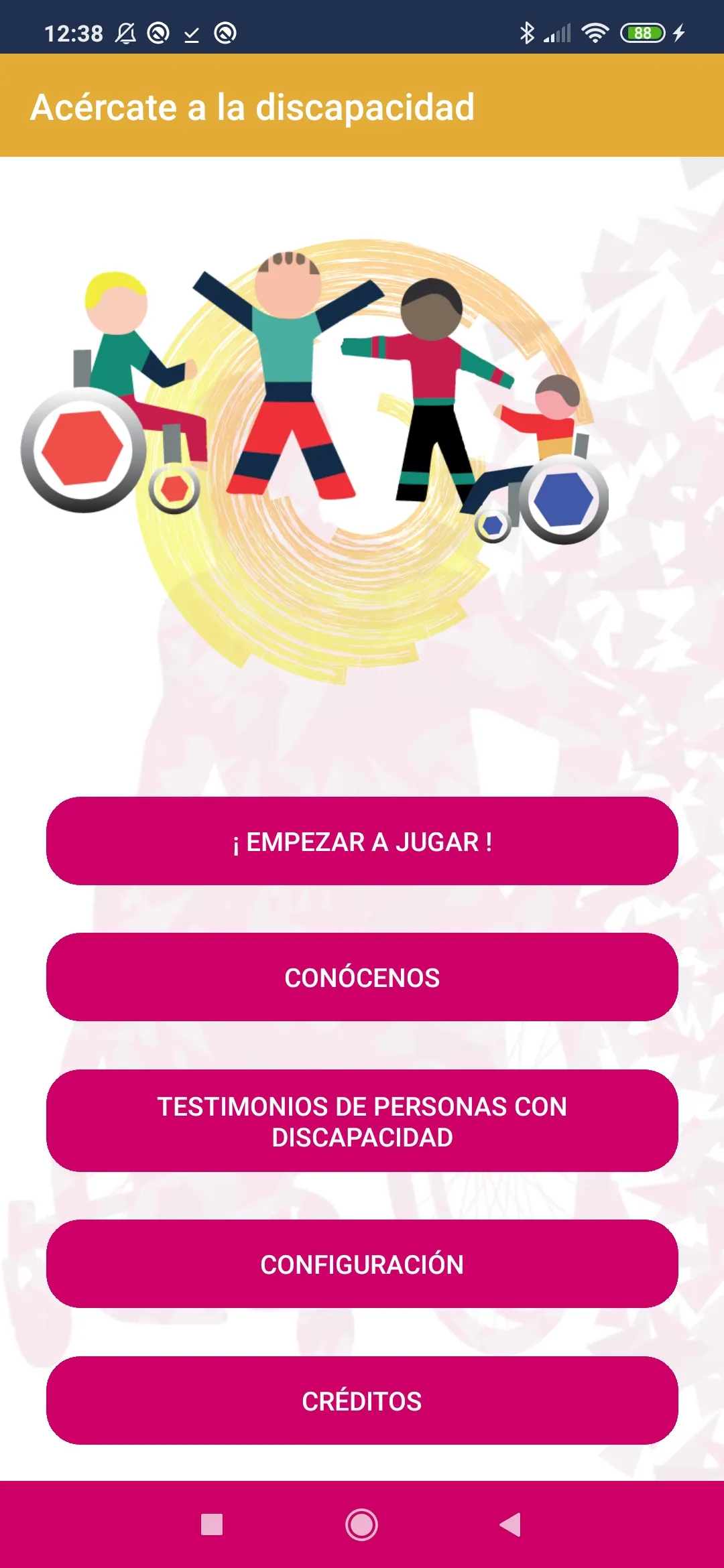 Acércate a la discapacidad | Indus Appstore | Screenshot