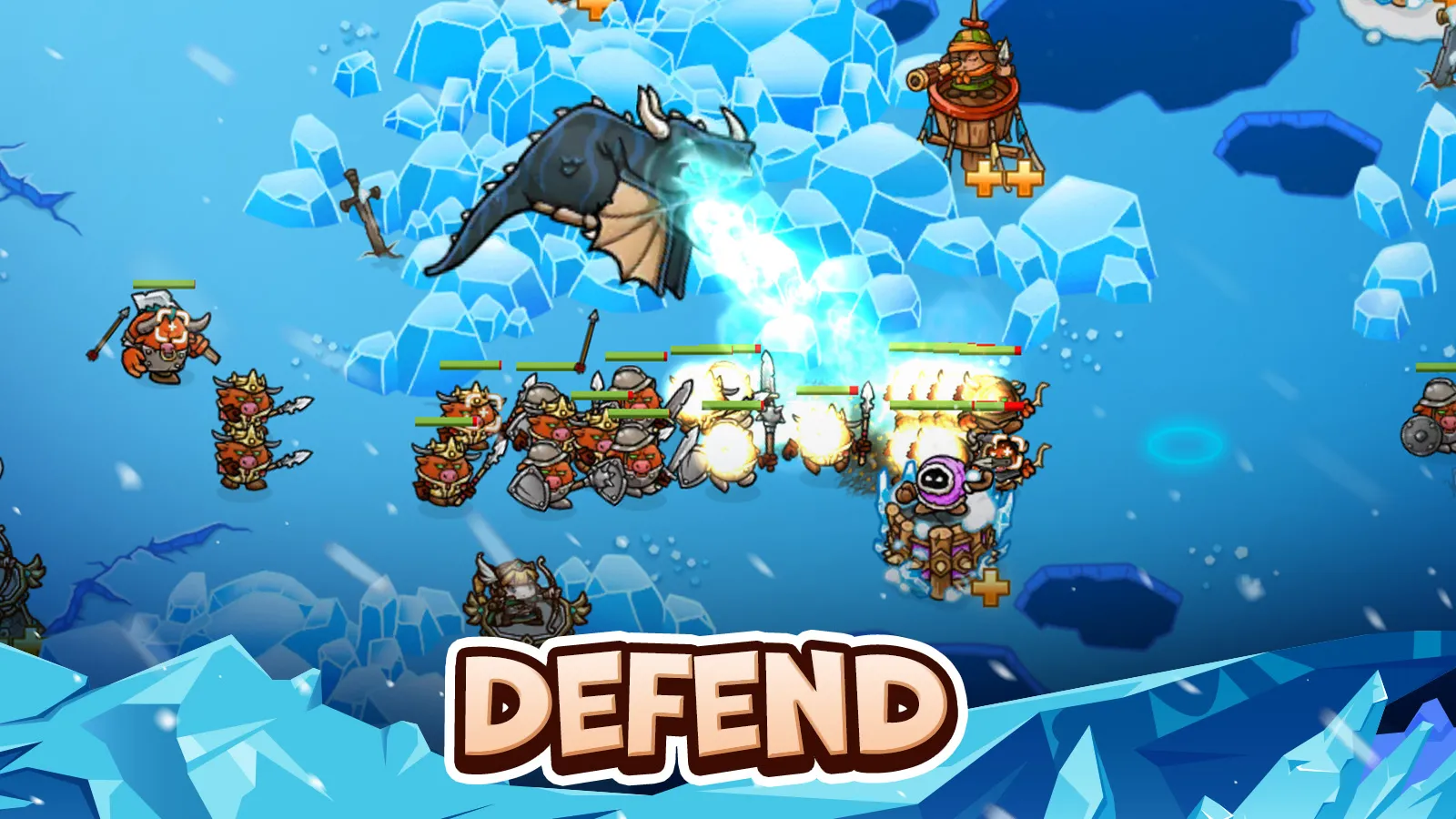 Crazy Defense Heroes - TD Game | Indus Appstore | Screenshot