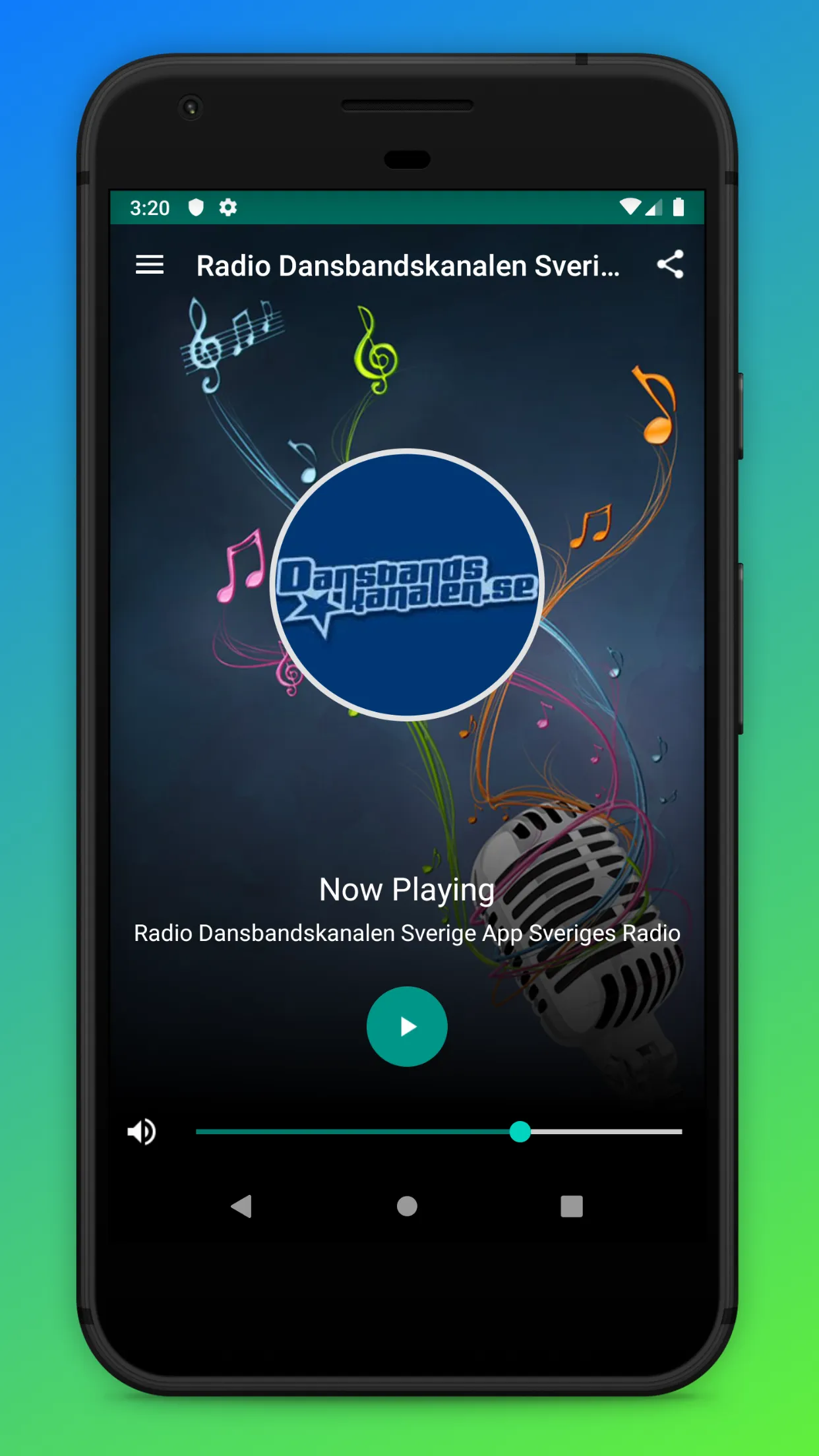 Dansbandskanalen Radio Sverige | Indus Appstore | Screenshot