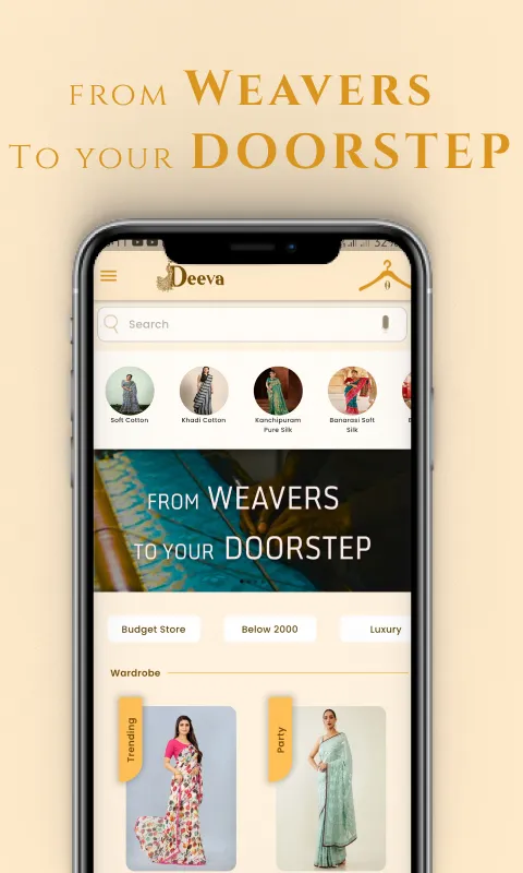 DEEVA - The Online Saree Store | Indus Appstore | Screenshot