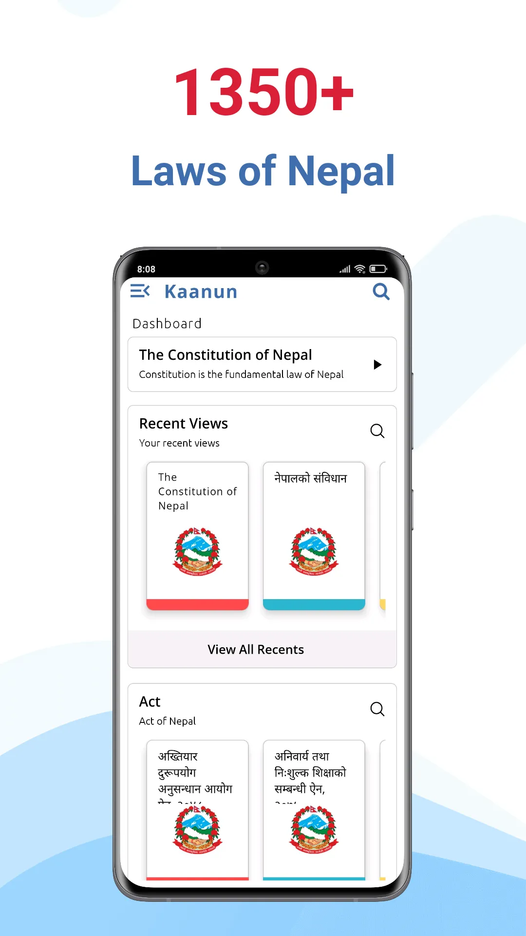 Kaanun - 1400+ Nepali Laws | Indus Appstore | Screenshot