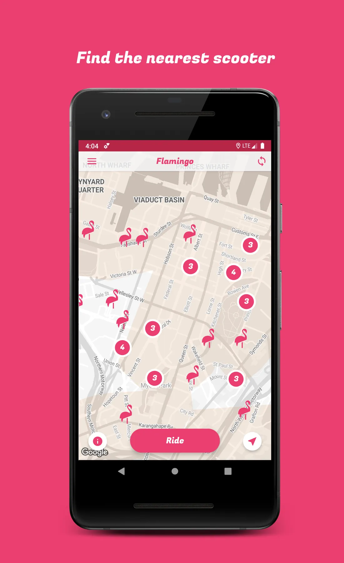 Flamingo Scooters | Indus Appstore | Screenshot