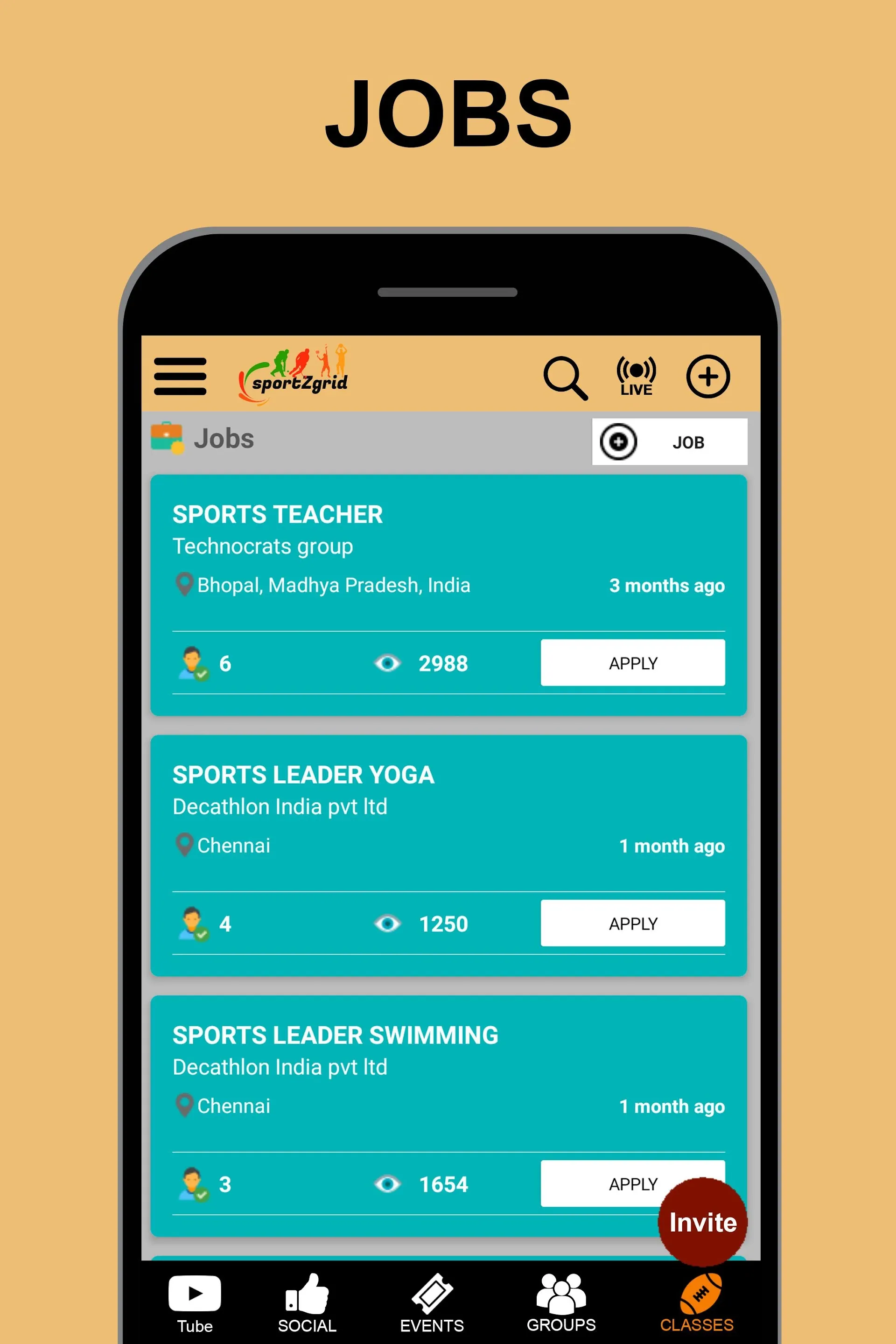 SportZGrid - Sports and Fitnes | Indus Appstore | Screenshot