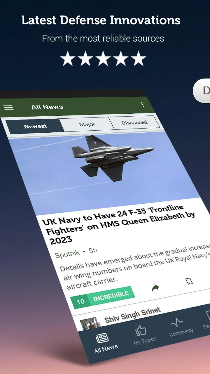 Defense & Military News | Indus Appstore | Screenshot