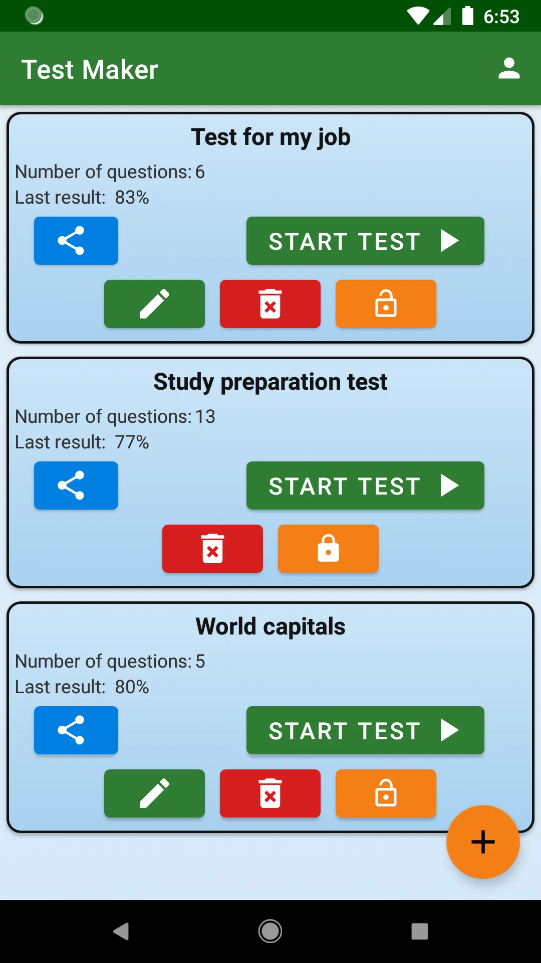 Test Maker: create test | Indus Appstore | Screenshot