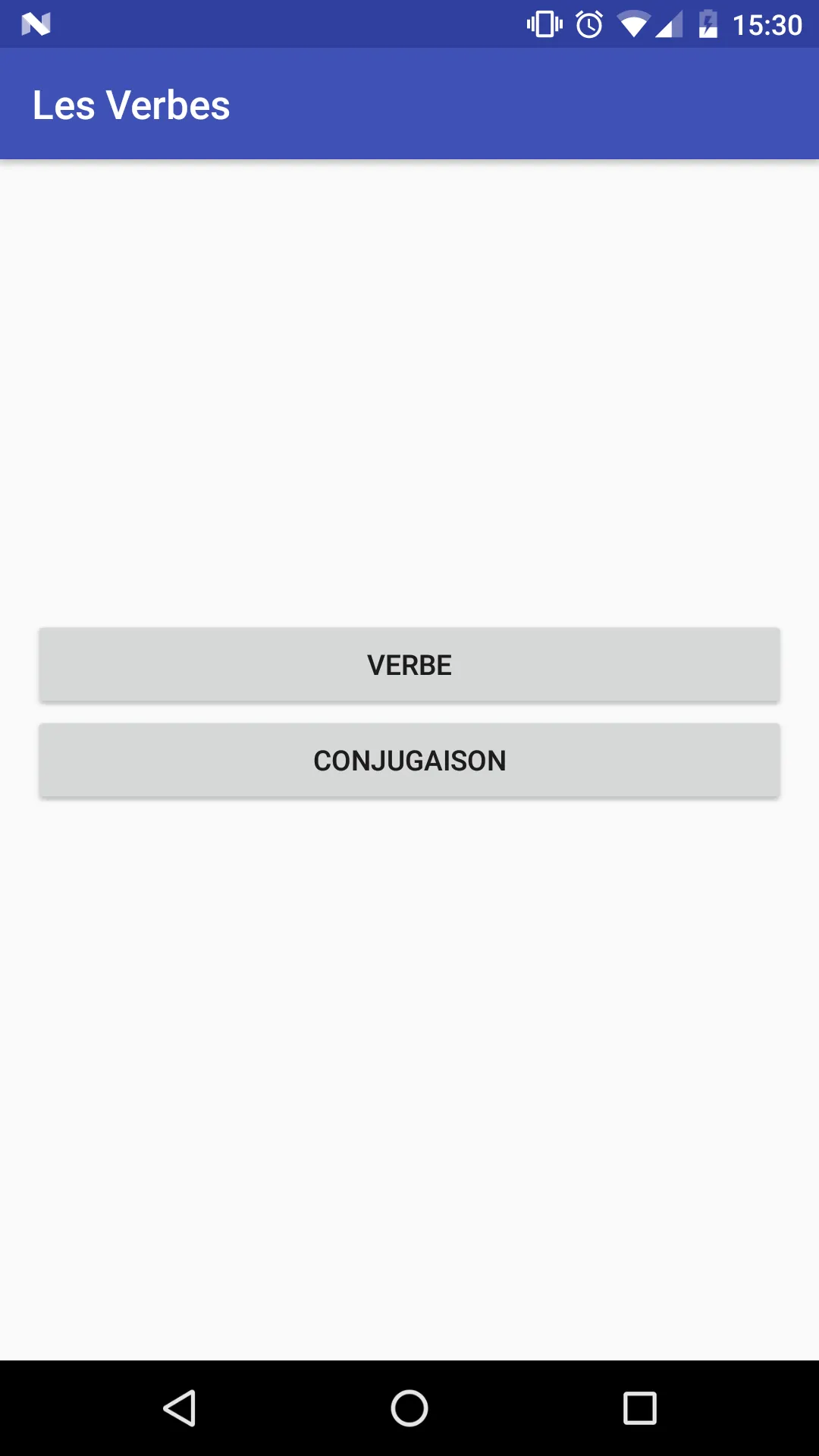 Verb Conjugation in French | Indus Appstore | Screenshot