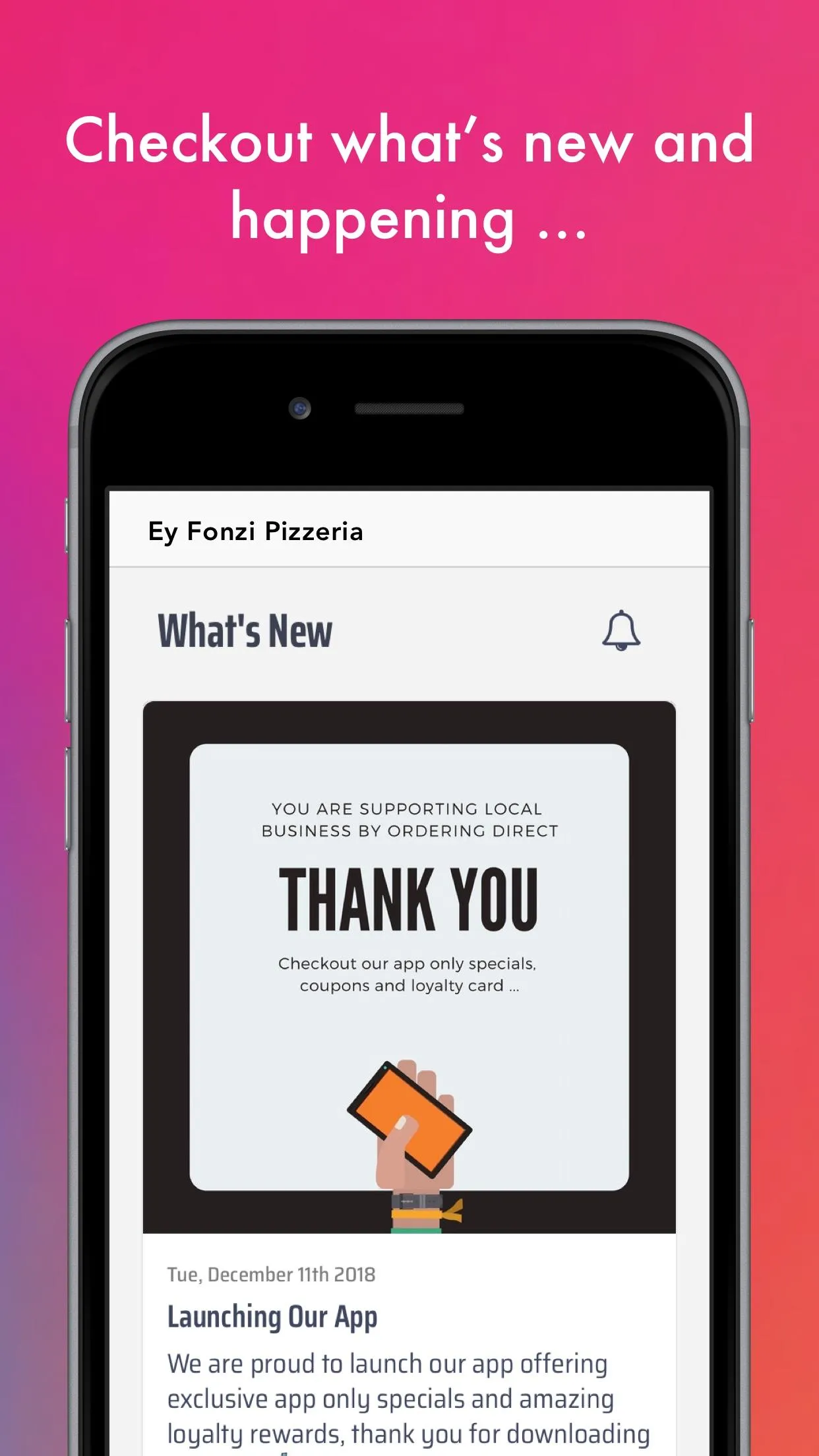 Ey Fonzi Pizzeria | Indus Appstore | Screenshot