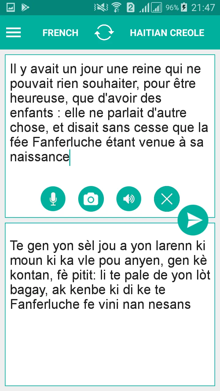 Haitian French Translator | Indus Appstore | Screenshot