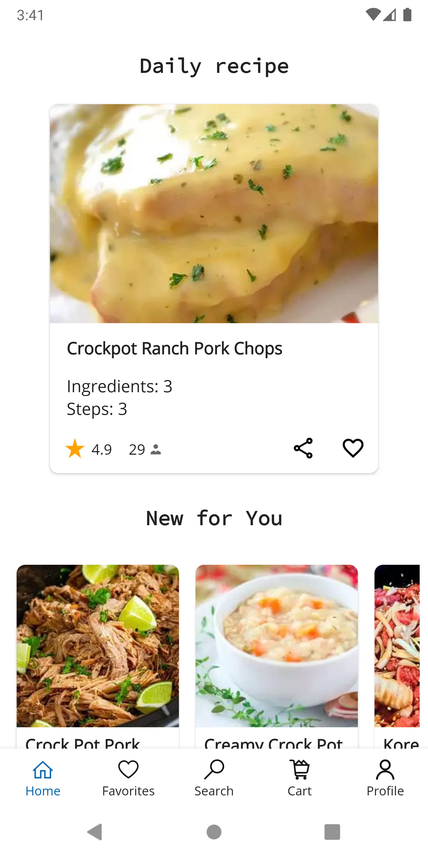 CrockPot and Oven Recipes | Indus Appstore | Screenshot