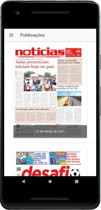 Notícias Digital | Indus Appstore | Screenshot