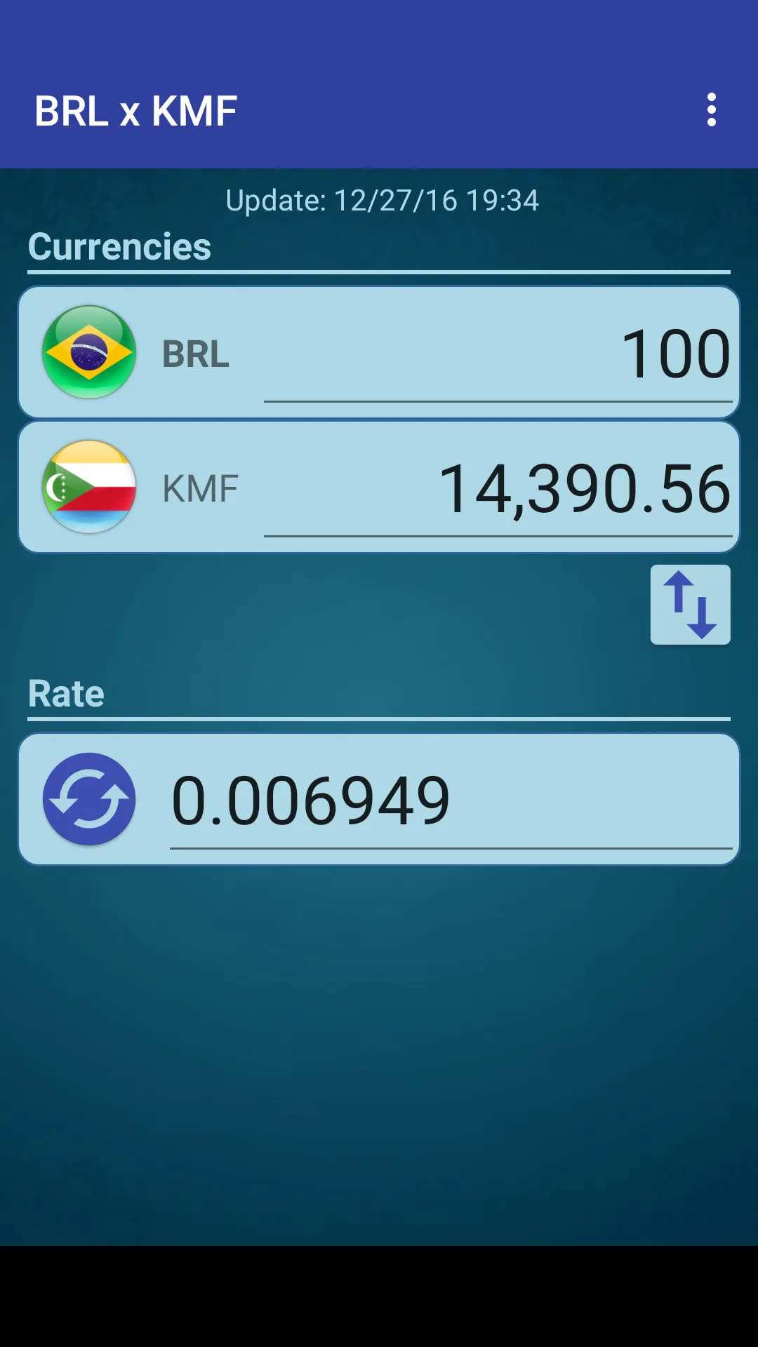 Brazil Real x Comorian Franc | Indus Appstore | Screenshot