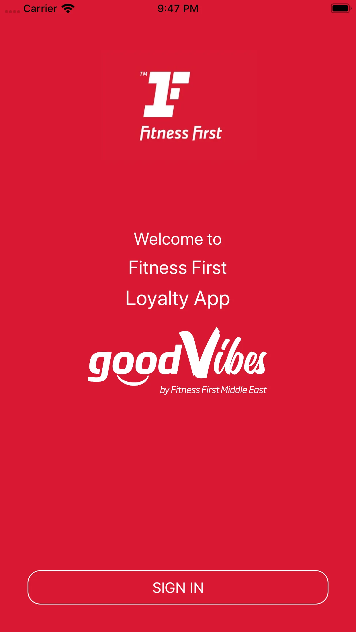 GoodVibes By FitnessFirst MENA | Indus Appstore | Screenshot