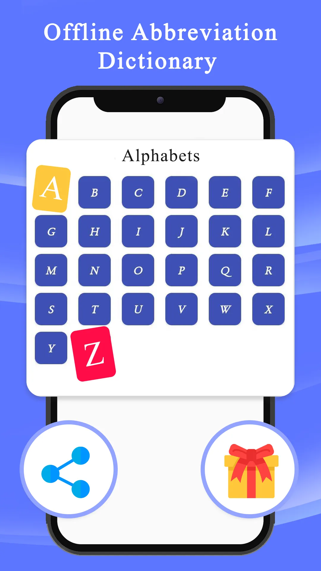 A-Z Abbrevation Dictionary | Indus Appstore | Screenshot