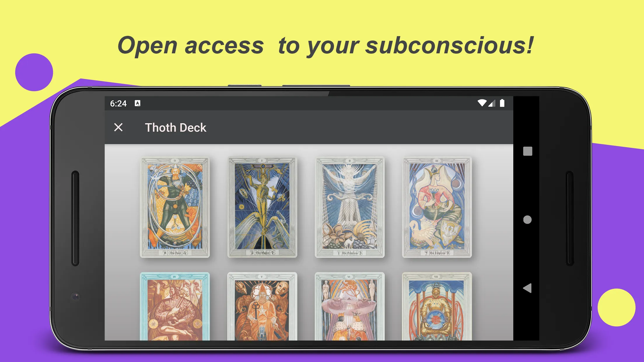 Tarot Adviser - Thoth Deck | Indus Appstore | Screenshot