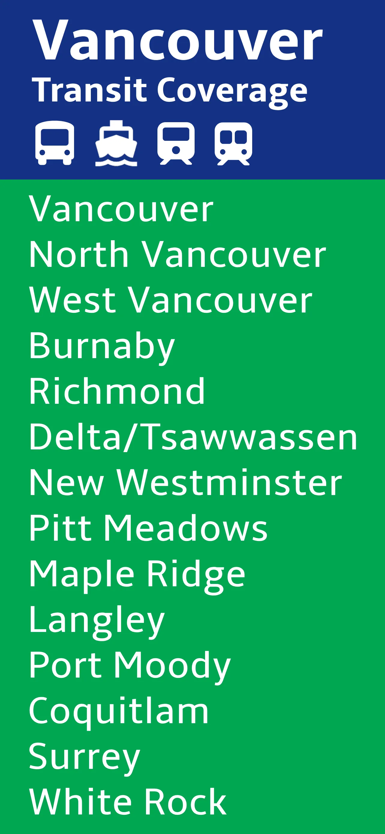 Vancouver Transit - Metro Area | Indus Appstore | Screenshot