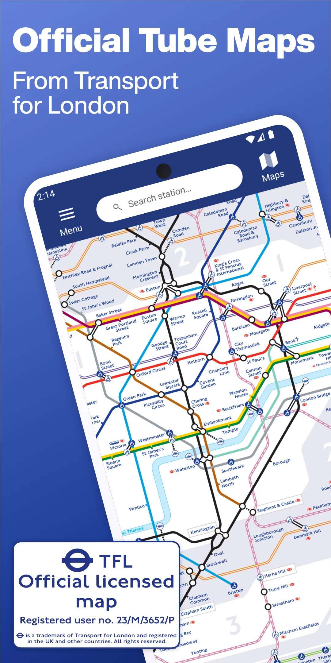 Tube Map - London Underground | Indus Appstore | Screenshot