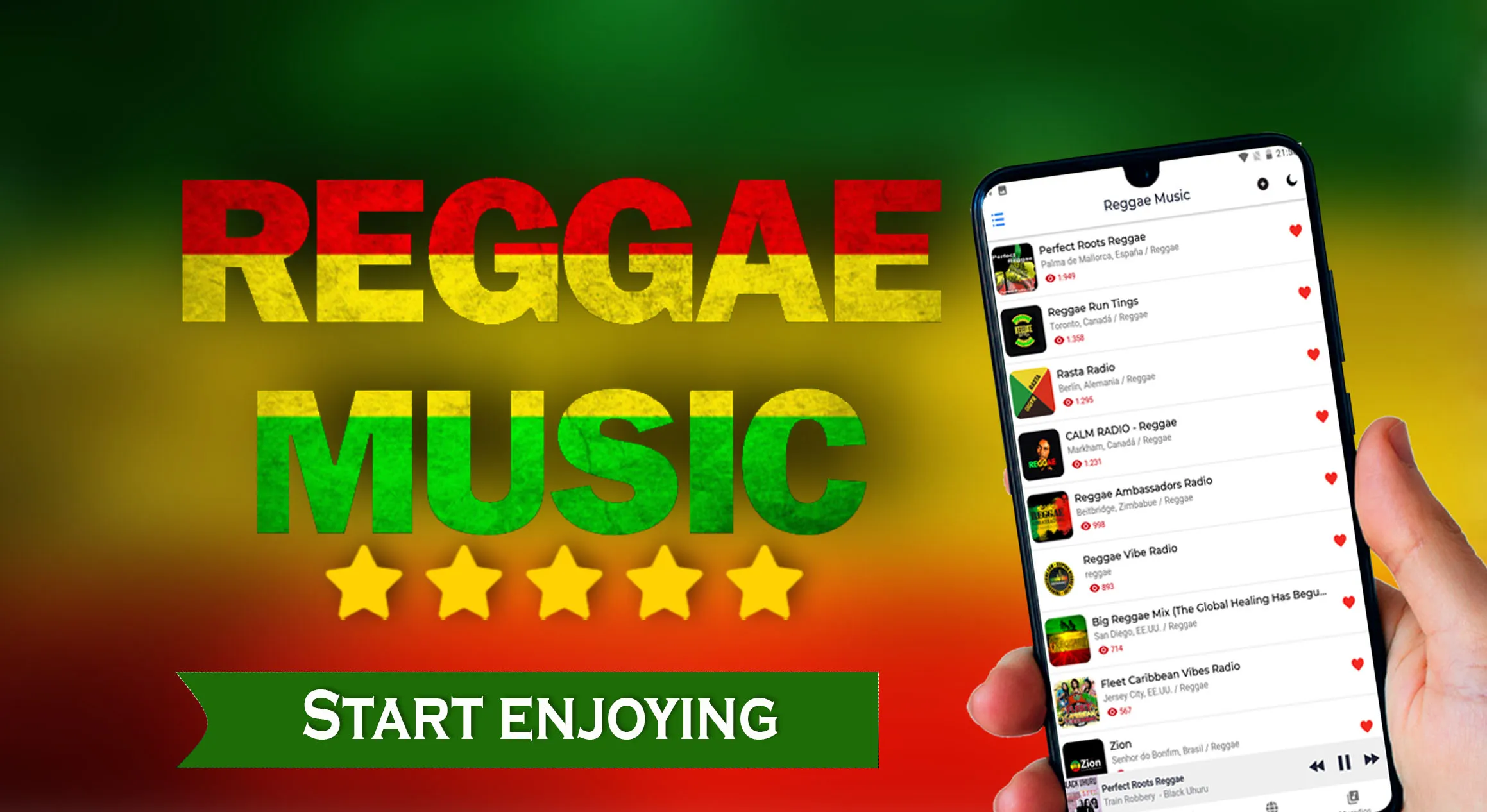 Reggae Music | Indus Appstore | Screenshot