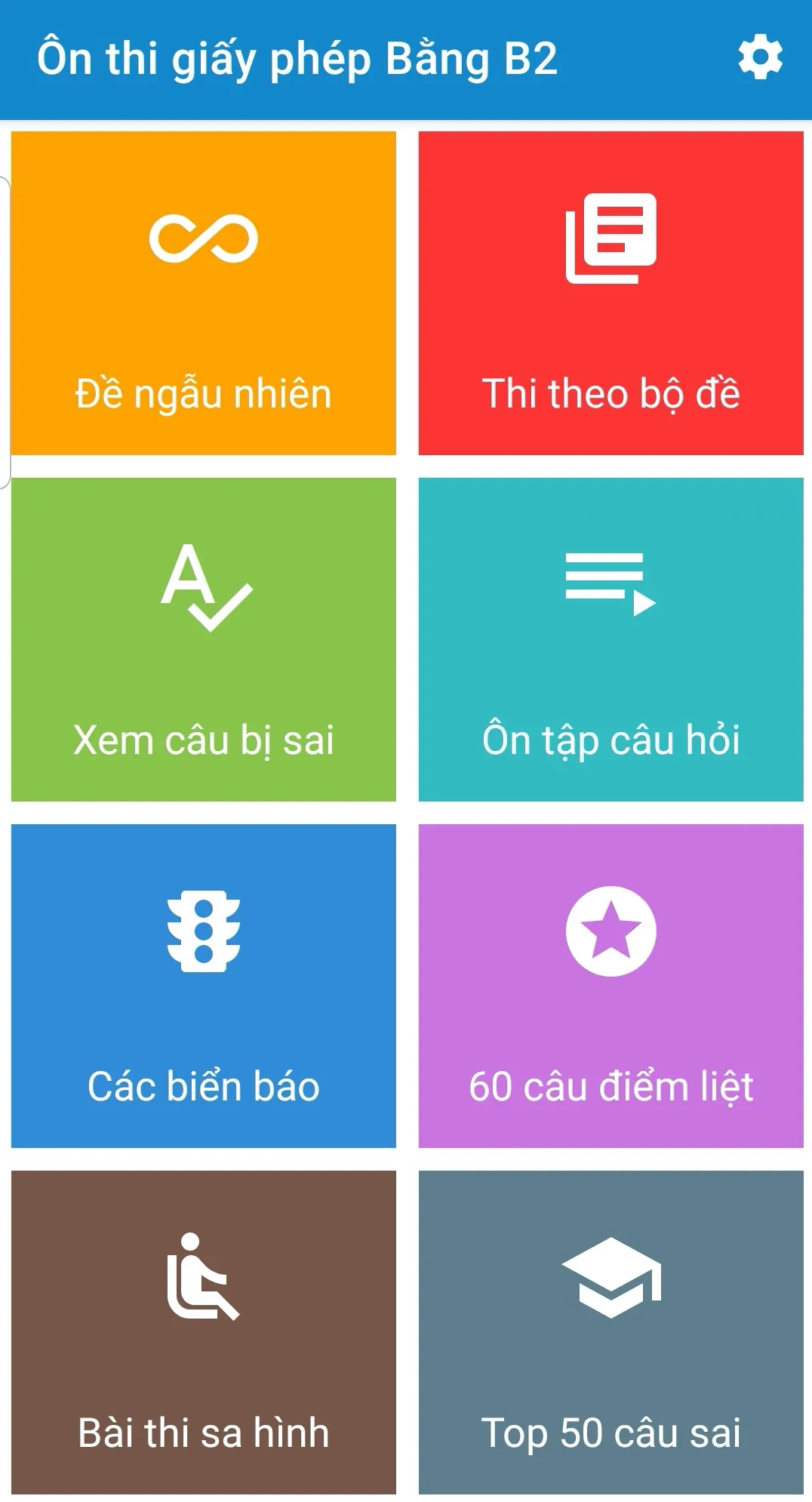 Ôn thi GPLX 600 Câu | Indus Appstore | Screenshot