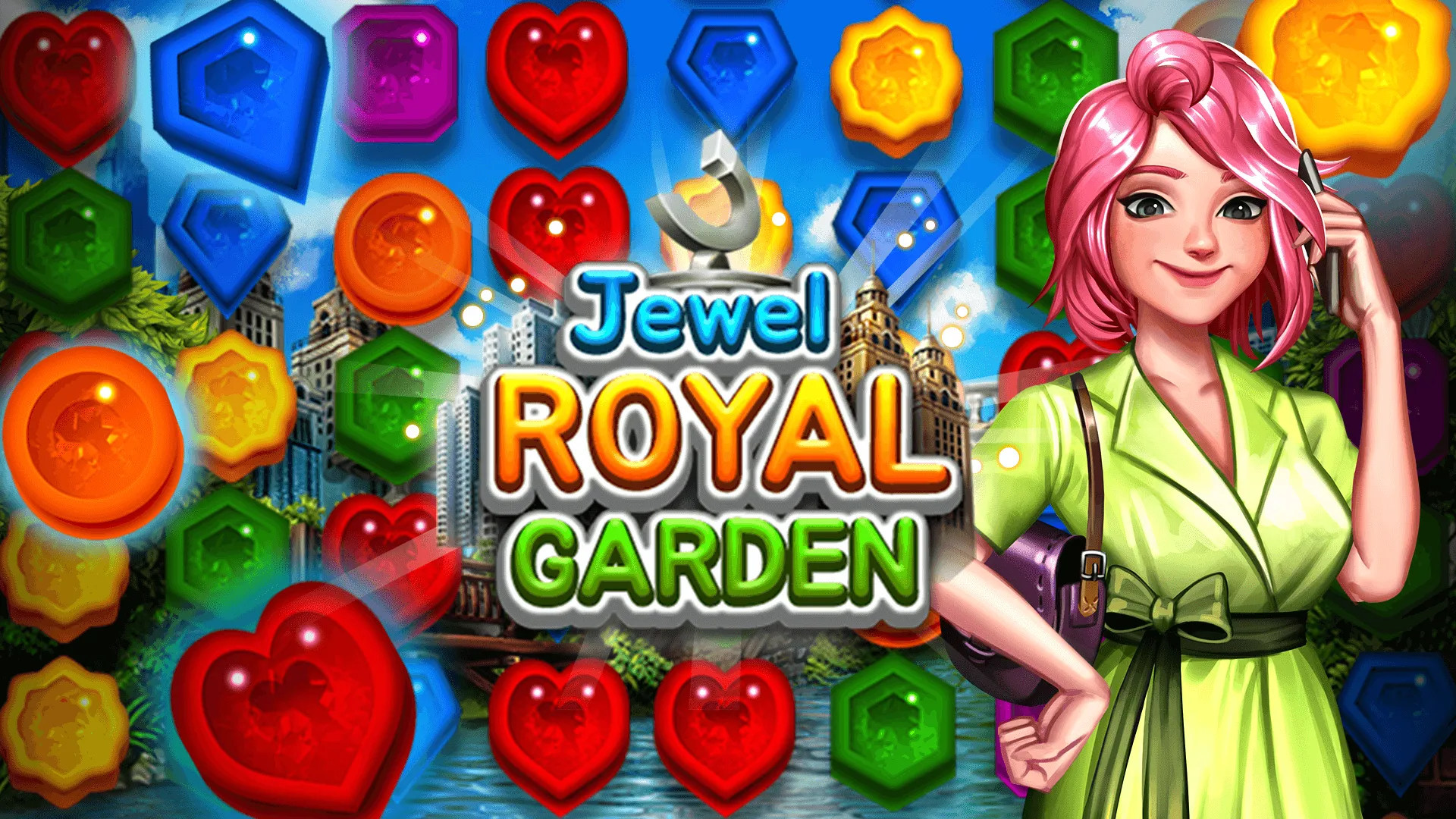 Jewel Royal Garden: Match 3 | Indus Appstore | Screenshot