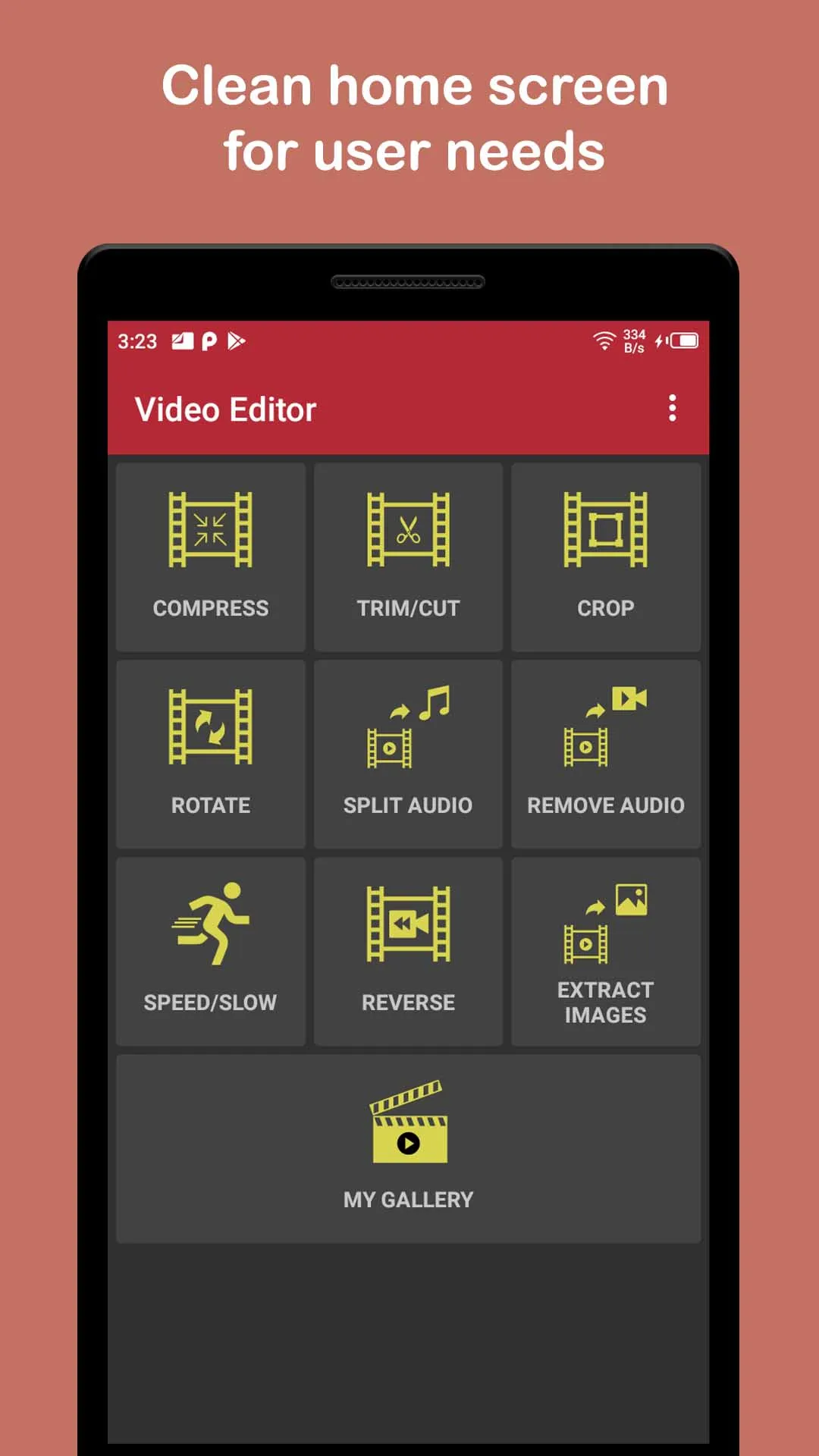 Video Cutter, compressor, crop | Indus Appstore | Screenshot