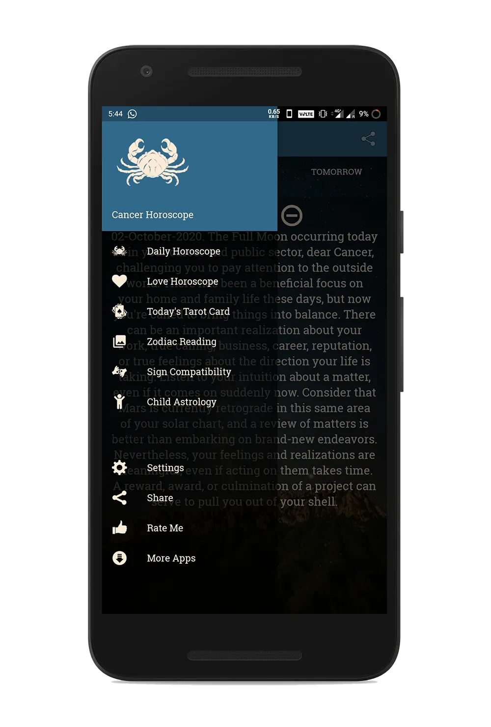 Cancer Horoscope | Indus Appstore | Screenshot