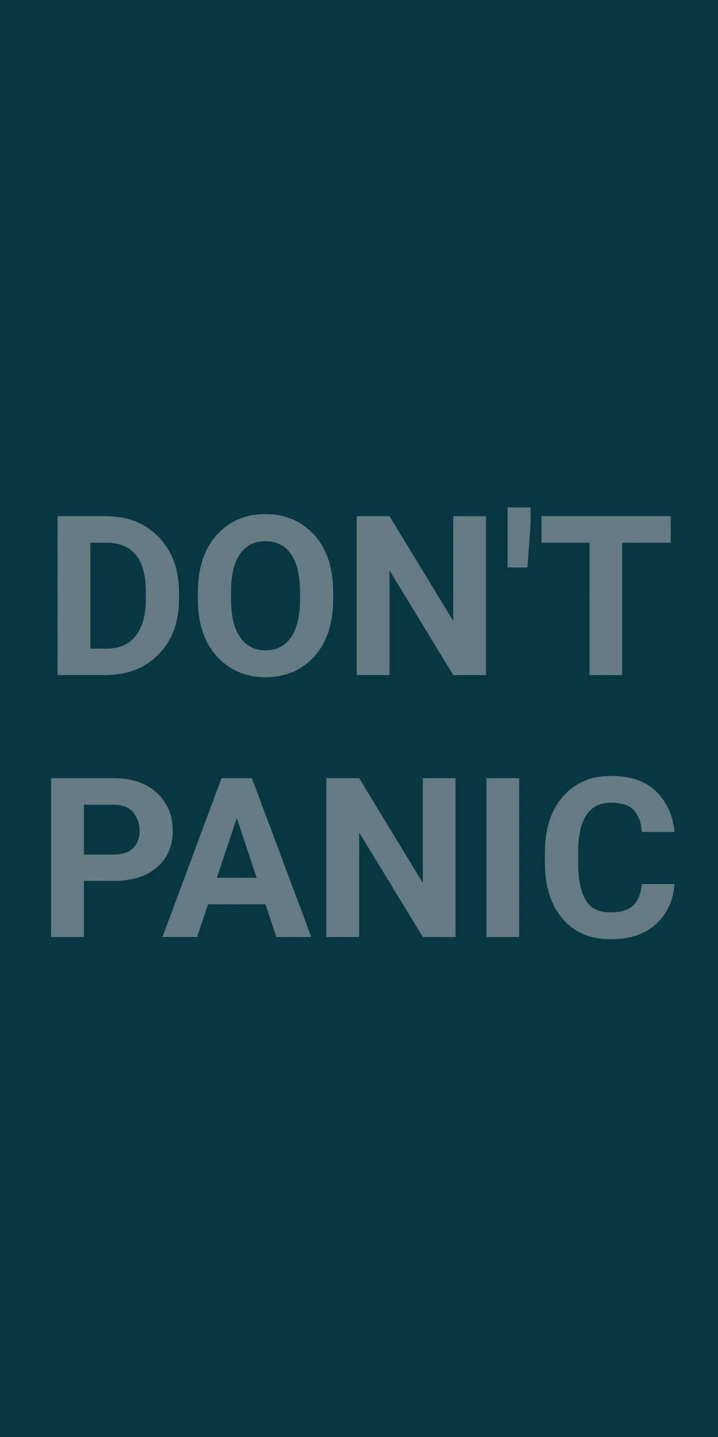 DON'T PANIC | Indus Appstore | Screenshot