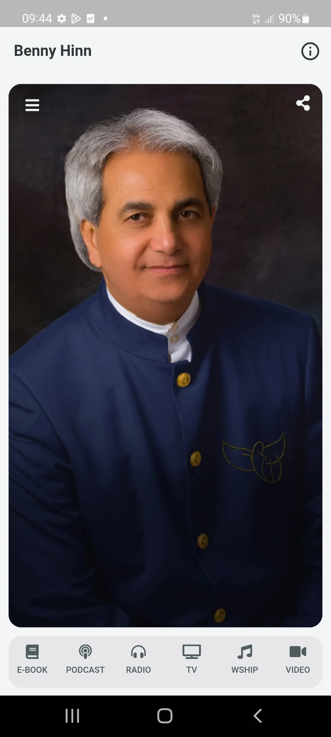 Benny Hinn's Sermons & Videos | Indus Appstore | Screenshot