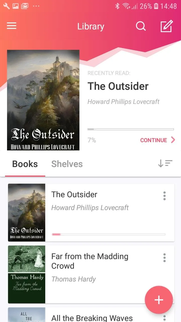 eBoox: ePub PDF e-book Reader | Indus Appstore | Screenshot
