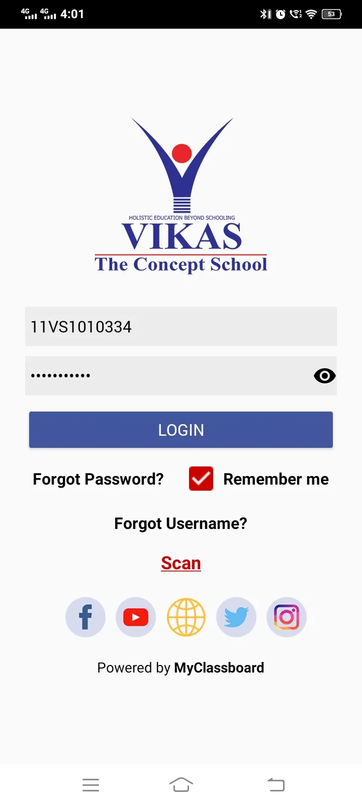 Vikas The Concept School | Indus Appstore | Screenshot