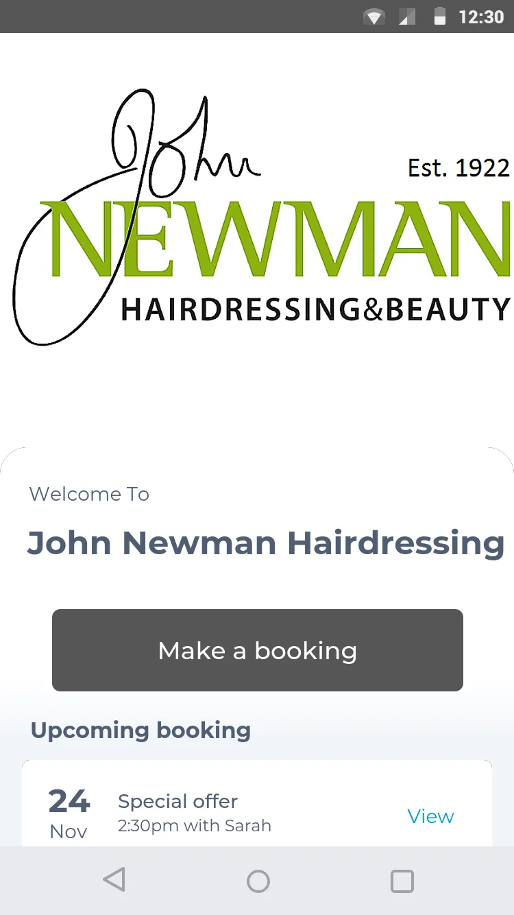 John Newman Hairdressing | Indus Appstore | Screenshot