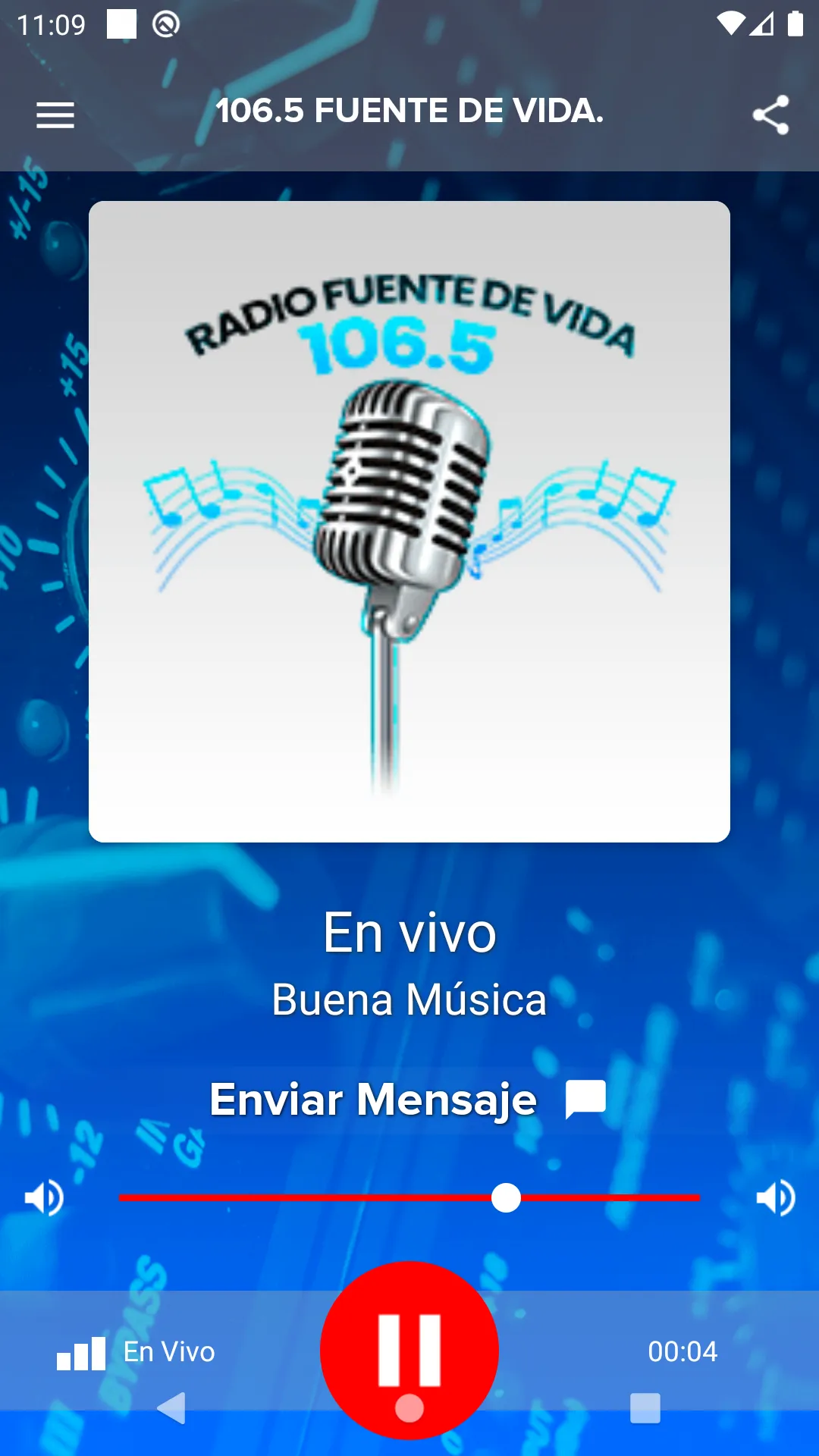 106.5 Mhz Fuente De Vida | Indus Appstore | Screenshot