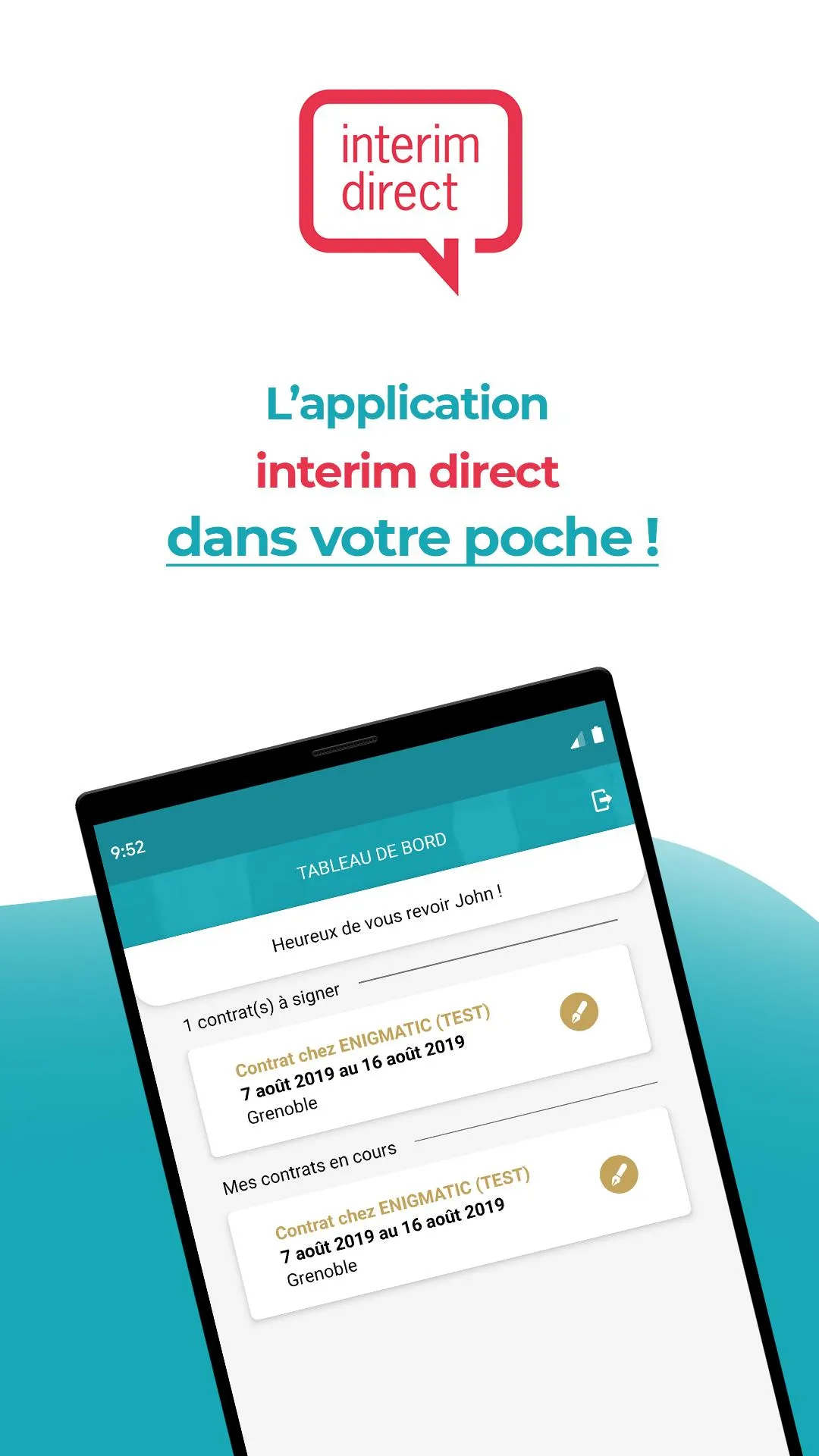 Intérim Direct | Indus Appstore | Screenshot