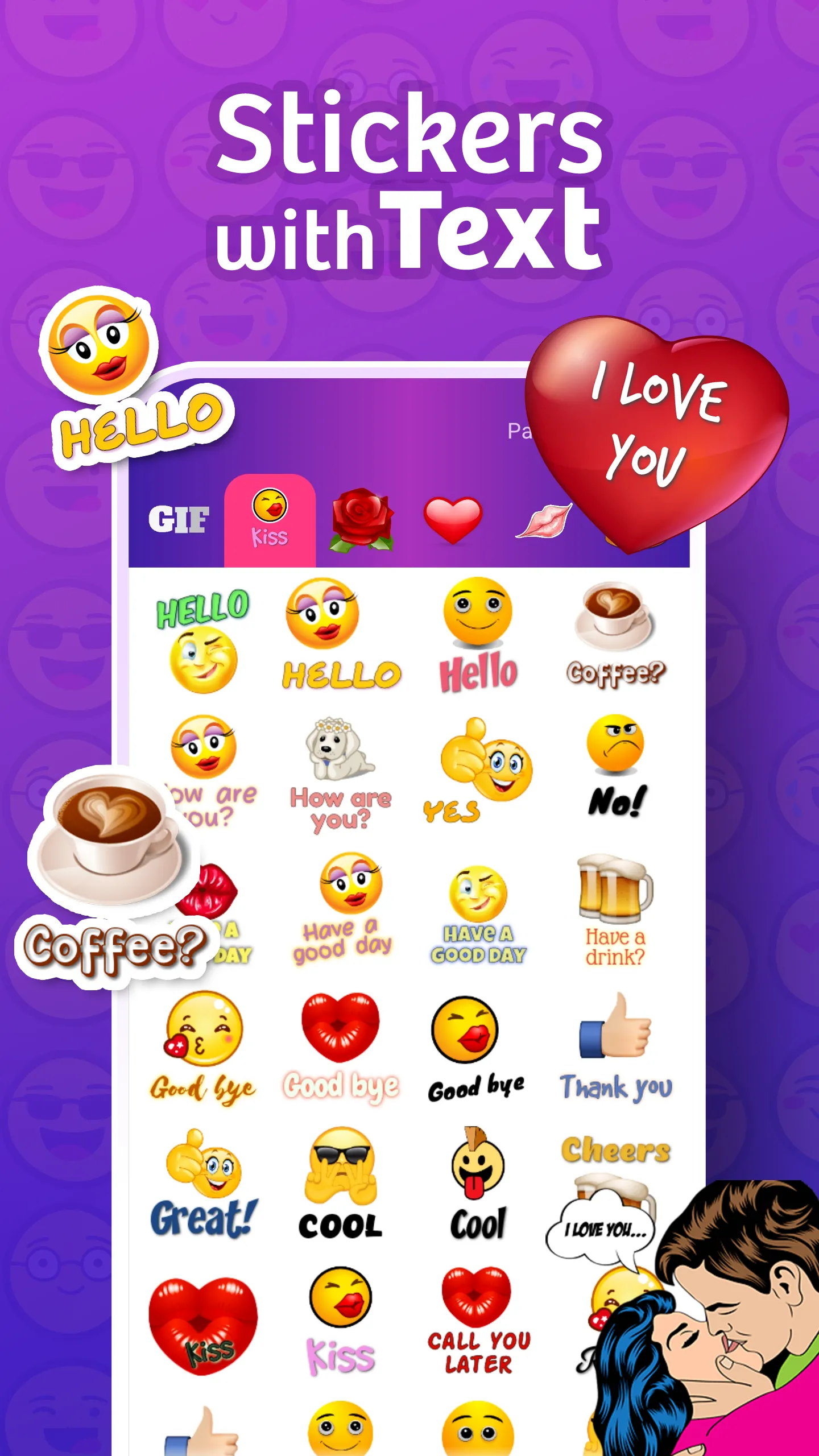 WhatsLov Stickers (WASticker) | Indus Appstore | Screenshot