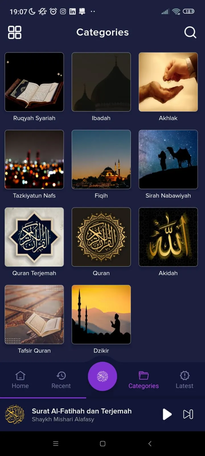 MP3 Audio Quran Translation | Indus Appstore | Screenshot