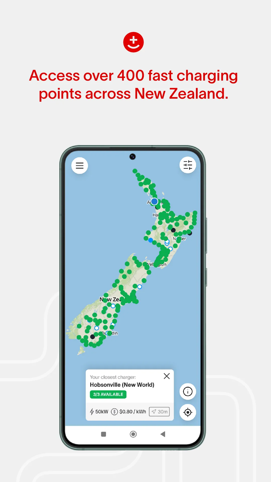 ChargeNet - New Zealand | Indus Appstore | Screenshot