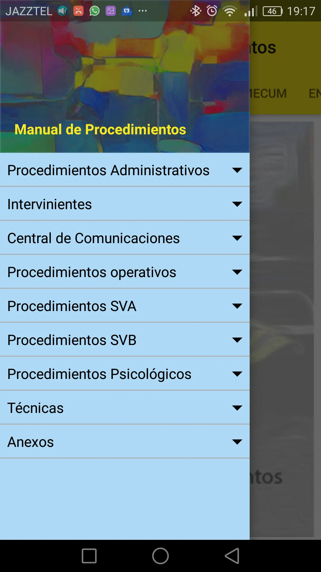 Manual de Procedimientos | Indus Appstore | Screenshot