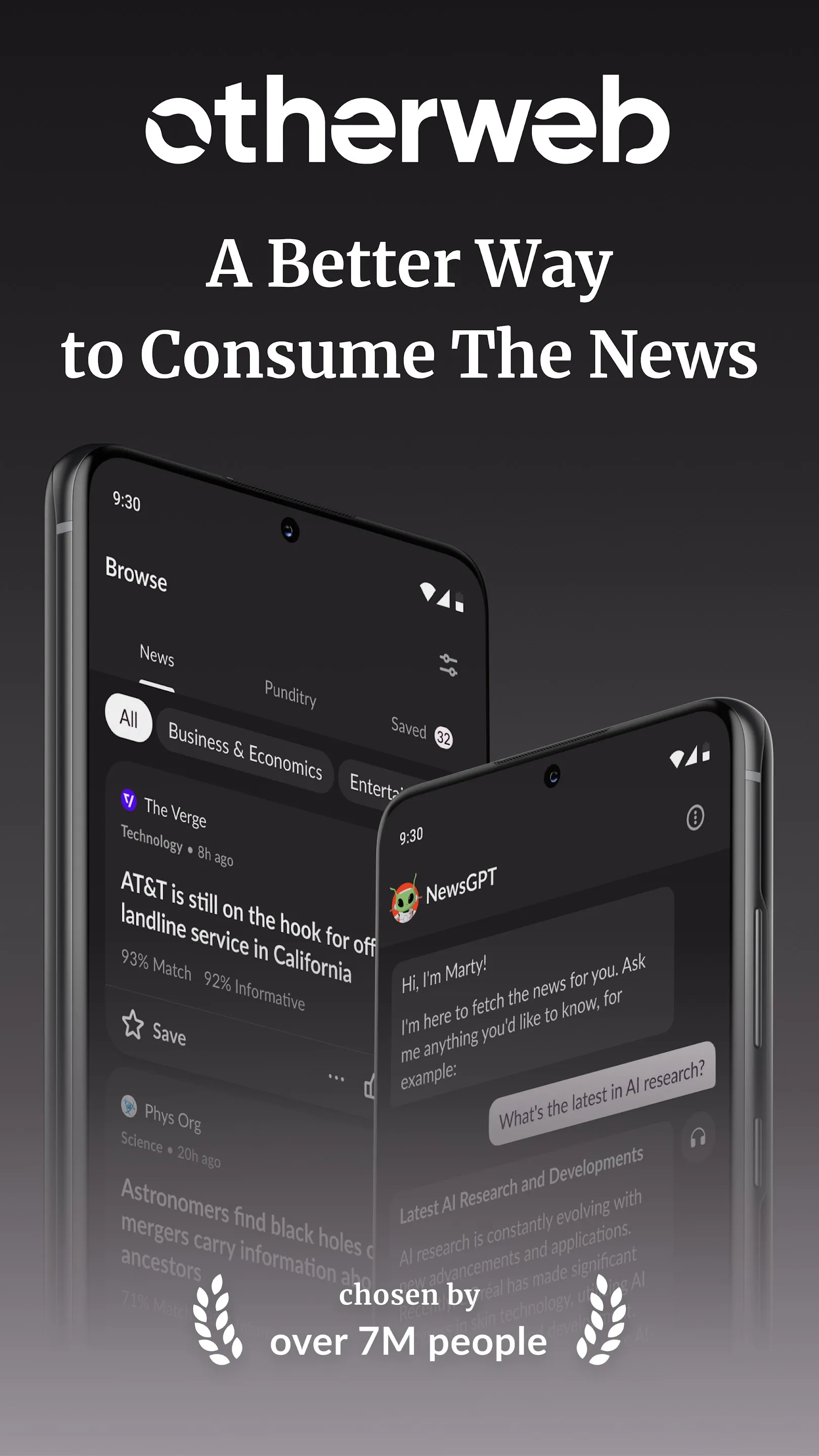 Otherweb: real news, no junk | Indus Appstore | Screenshot