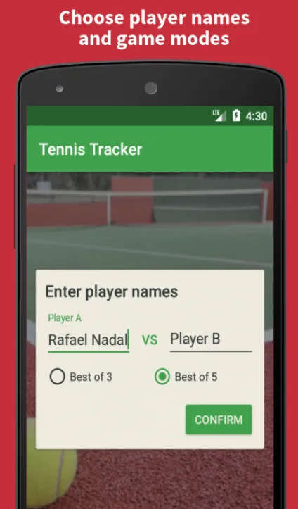 Tennis Tracker | Indus Appstore | Screenshot