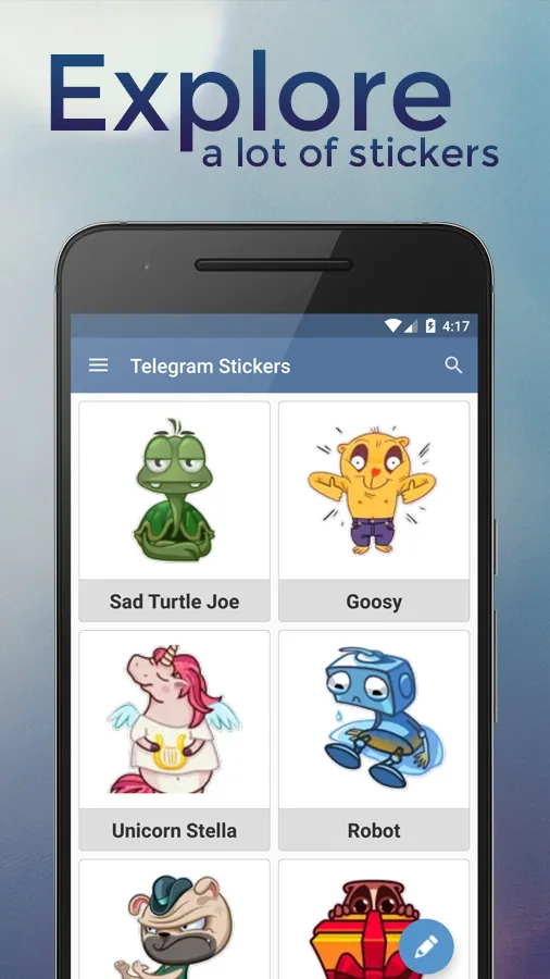 Stickers for Telegram | Indus Appstore | Screenshot