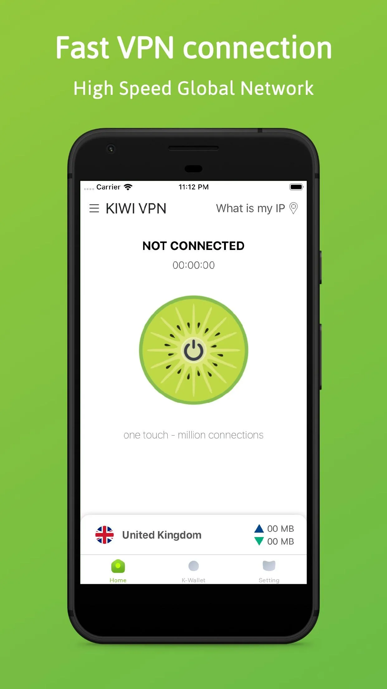 Kiwi VPN Connection IP Changer | Indus Appstore | Screenshot